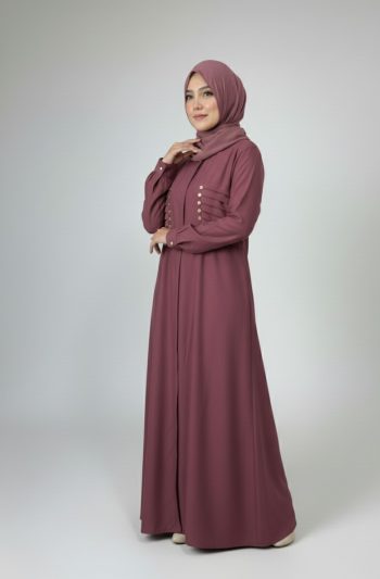 Elegance Abaya Burqa– Cherry Nida fabric