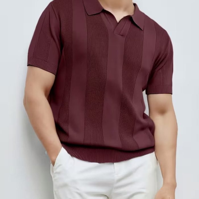 Premium Men's Cotton Polo T-Shirt